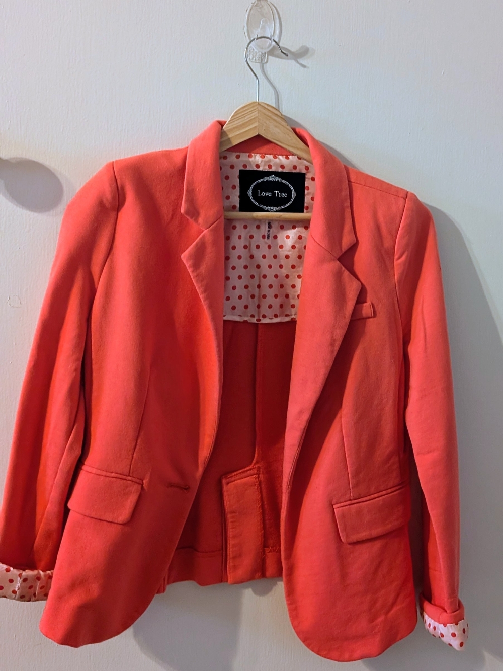 Love Tree Coral Blazer Jacket for Women